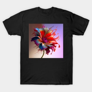 Floral Artwork Designs T-Shirt